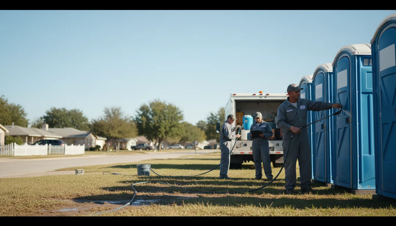 Long-Term Portable Toilet Rental in Forrest City, AR near me